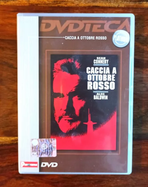 Caccia a Ottobre Rosso Film con Sean Connery DVD Platinum Collection Panorama