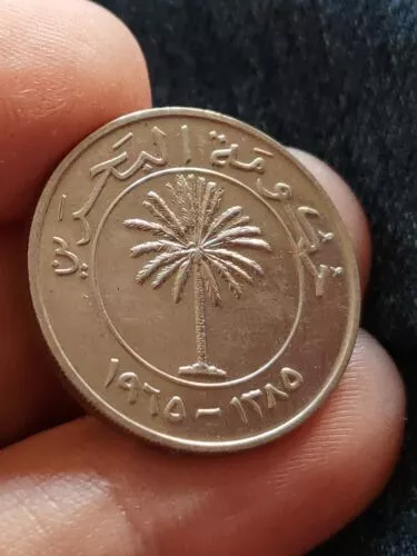 1965 BAHRAIN 100 FILS XF COIN Kayihan coins T101