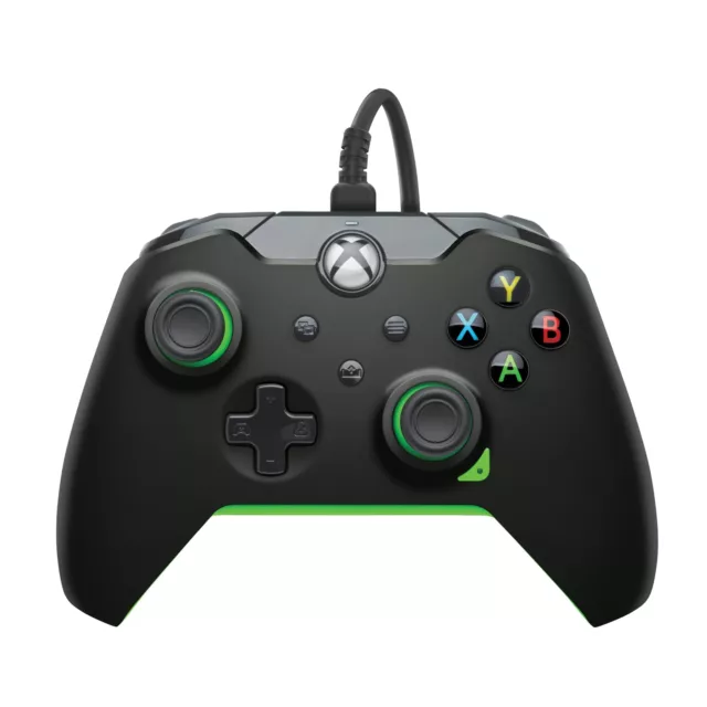 PDP Wired Controller Neon Black for XBOX Series X S, Game (Not Machine Spacific)