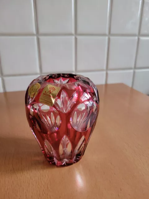 Nachtmann Bleikristall-Vase  10cm  schwere Qualität