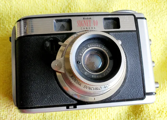 Bonita cámara Kodak Signet 40 vintage limpia