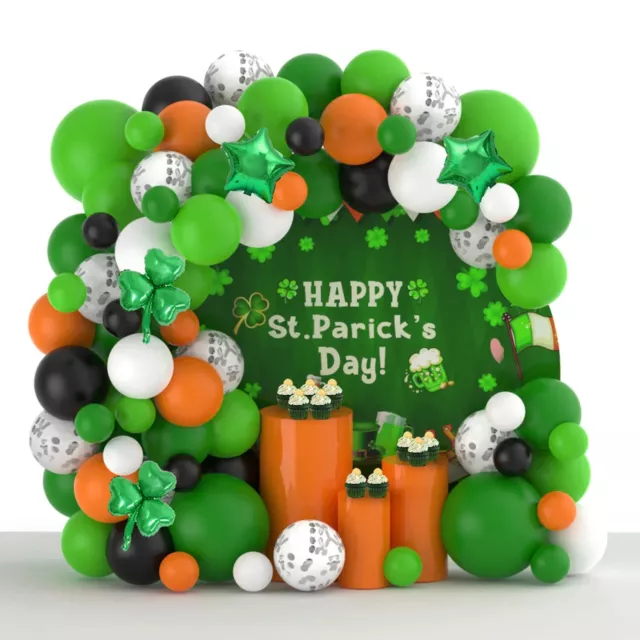 St. Patrick Day Balloons Irish Ireland Latex Quality Party Ballons Decor UK