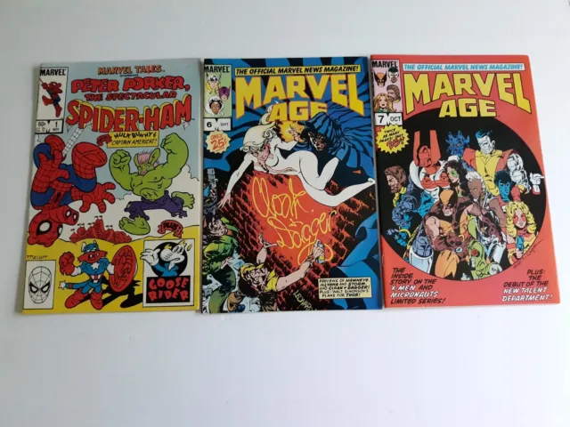 Marvel Tails #1, Marvel Age #6&7. 1st Peter Porker, The Spectacular Spider-Ham