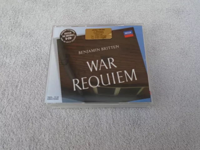 Benjamin Britten - War Requiem CD (2006)