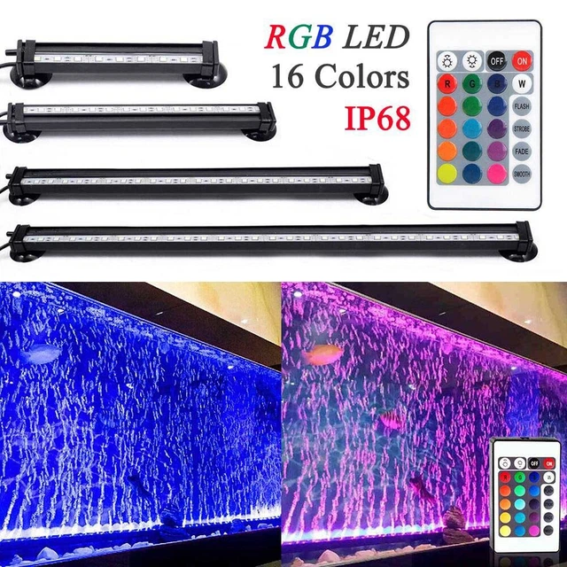 LED Aquarium Lighting Aquarium Lamp Color Changing Submersible Fish Tank Lights