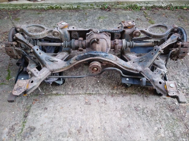 NISSAN SILVIA S13 Rear Axle Complete differential subframe brakes arms ...