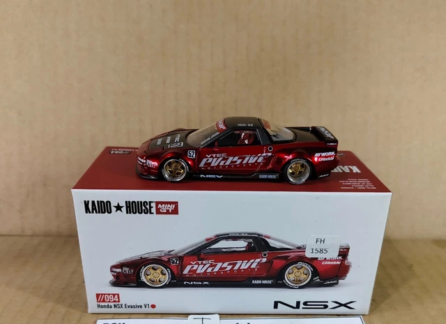 Kaido House X Mini GT Honda NSX Malaysia Expo 2024 1:64 Pressofuso KHMG123