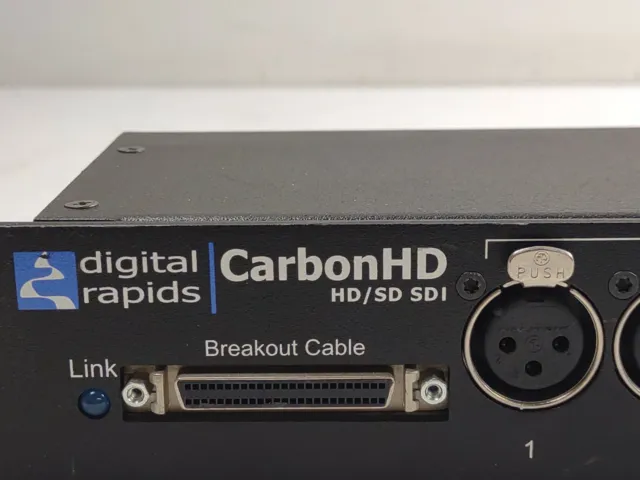 Digital Rapids CarbonHD HD/SD SDI Breakout Box No Cables and Cords 2