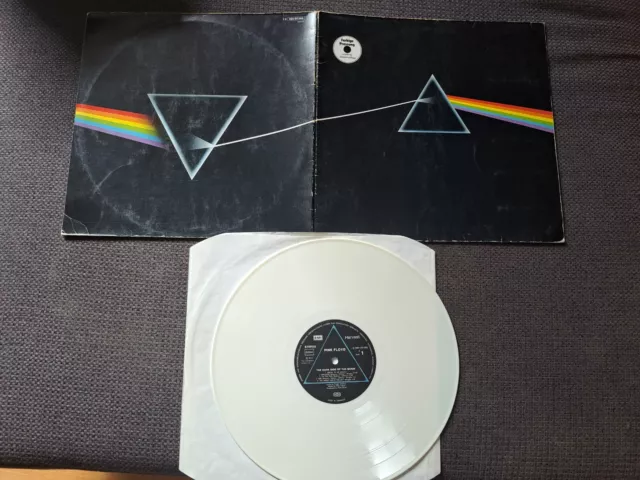 Pink Floyd, The  Dark Side of the Moon, White Vinyl , TOP ZUSTAND , Near Mint