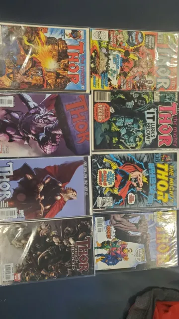 The Mighty Thor Lot of 8. VF/NM. 450. Reign of Blood. Straczynski.