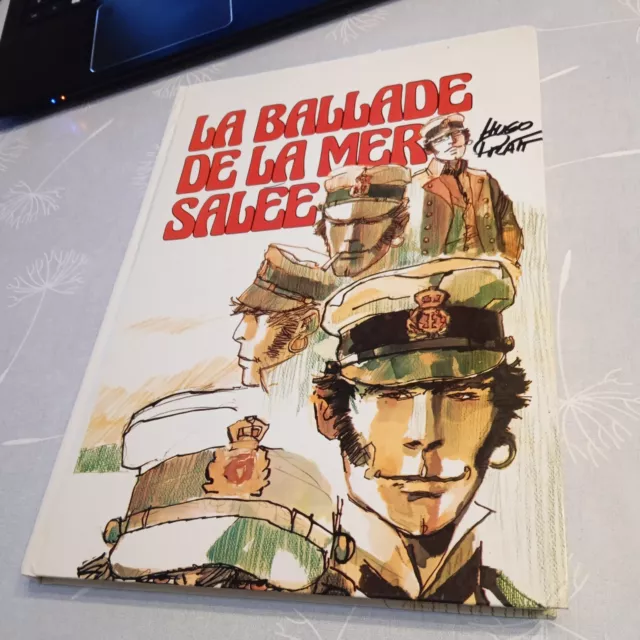 BD Hugo Pratt – Corto Maltese – La ballade de la mer salée – hardcover – N&B