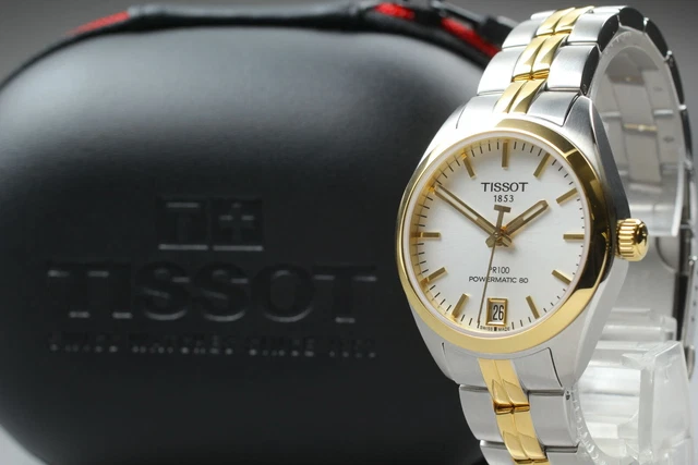 TOP MINT TISSOT PR100 Powermatic 80 T101207A Automatic UNISEX