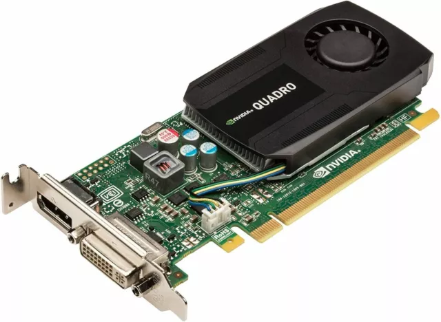 Nvidia Quadro K600 1GB ddr3 Scheda grafica video pcie pci express basso profilo