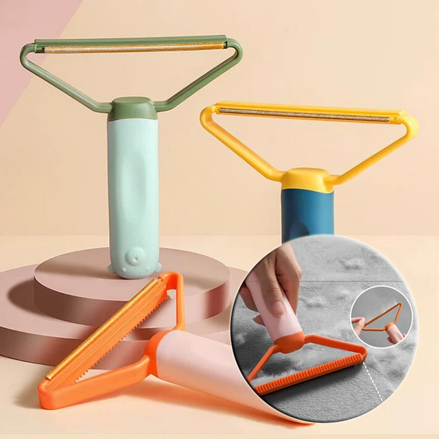 Pet Cat Dog Hair Remover Dematting Comb Double-sided Sofa Clothes Shaver Lint