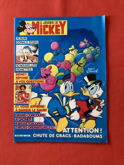 Die Zeitung Von Mickey N’ 1685 Okt 1984 Mit Nachträge Disney Guter Zustand Comic