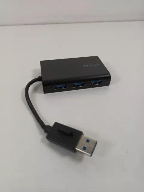 Targus ACH122EUZ USB 3.0 Hub with Gigabit Ethernet LAN 3 x USB 3.0