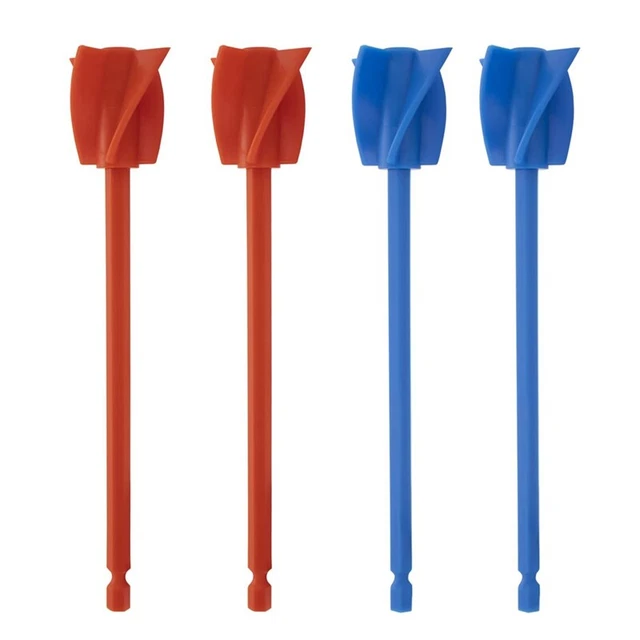 4Pcs Resin Mixer Paddles, Epoxy Mixer Attachment for Powerful Mixing,8775