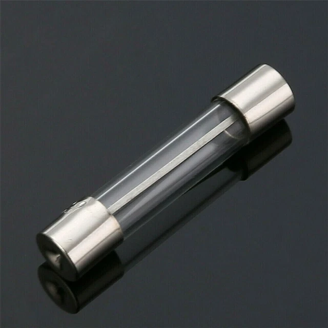 6x30mm 72 Voiture Bateau Fusion Rapide Tube en Verre Fusible Assorties Kit 2