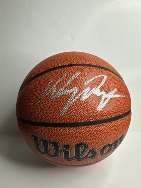 Klay Thompson Signed Wilson Basketball Golden State Warriors Fanatics GD53529915
