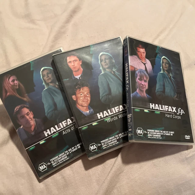 HALIFAX FP Col 1 E01 E02 E05 3 DVD lot Region 4 MA15+ Australian TV