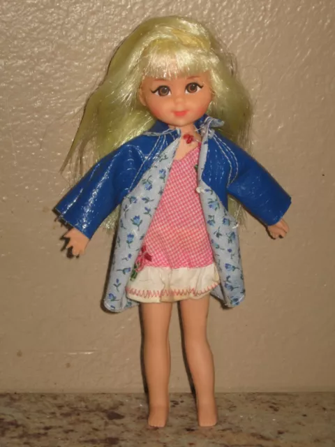 Vintage Barbie's Little Sister Tutti Doll  - In Tagged Dress - Mattel - Japan