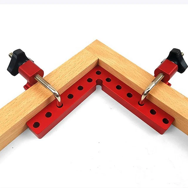 Holzbearbeitungsklemme – Kantenklemme Aus Kohlenstoffstahl, 235 Mm, Mit Rutschfestem Griff