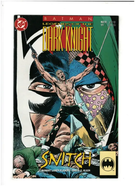 Batman Legends of the Dark Knight #51 VF/NM 9.0 DC Comics 1993 Joe Kubert