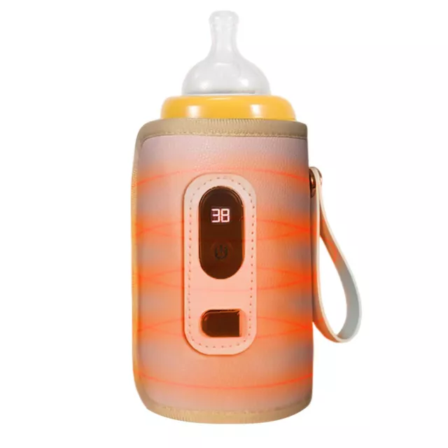 Baby Bottle Warmer USB Portable Bottle Heating Bag Milk Water Warming Bag