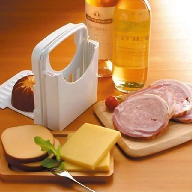 BREAD SLICER FOLDING Adjustable Manual Handhold Homemade Slicer for £18 ...