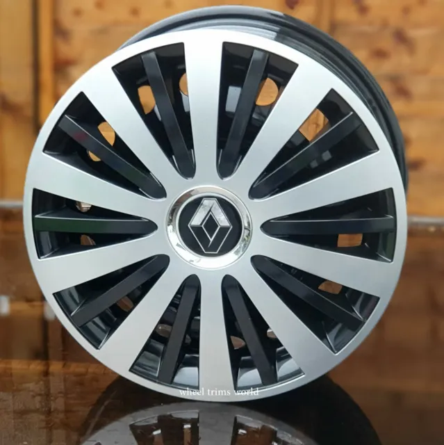 4x15" wheel trims to fit  RENAULT CLIO MK4 2013 on