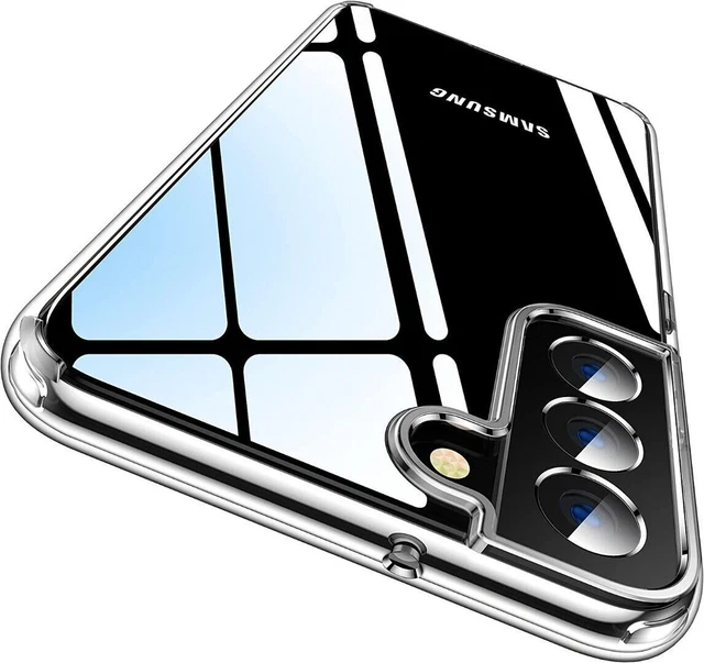 For Samsung Galaxy A34 5G Case, Slim Clear Silicone Shockproof Gel Phone Cover