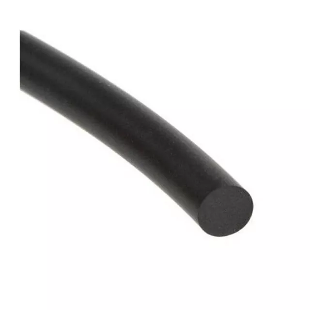 Cable de goma de nitrilo sólido - junta tórica negra - junta anti-sello de aceite diapositiva 2 mm a 30 mm 2