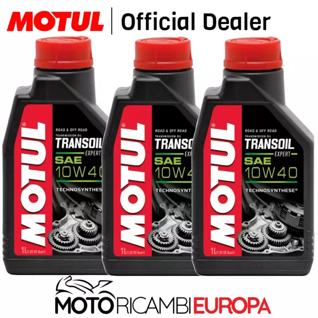 Olio Motul Transoil 10W40 Expert 3Lt 3 Litri Olio Trasmissione Moto Scooter