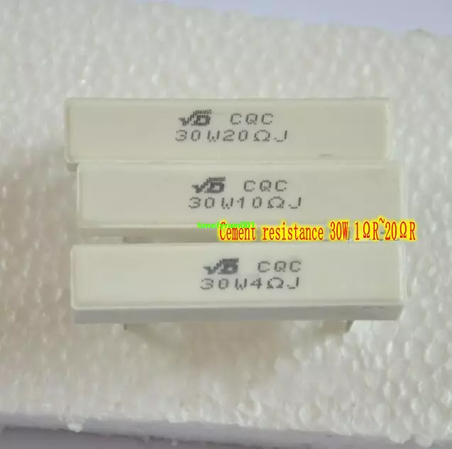 30W 1ΩR~20ΩR Cement resistance Ceramic resistor High power cement resistor