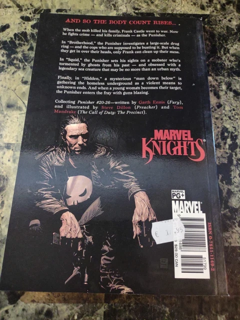 The Punisher Marvel Knights Vol 4 Full Auto TPB Marvel Knights Comic Garth Ennis 6