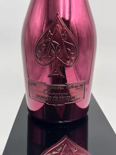 Rare Champagne ARMAND DE BRIGNAC demi sec 2