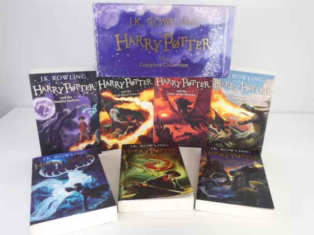 Harry Potter Box Set Die komplette Sammlung von J K. Rowling 7 Bücher Weihnachten