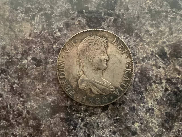 1820 Bolivia 8 Reales P.J