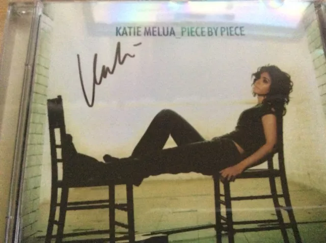 Katie Melua - Piece By Piece - 2005 Cd Autographed On Cover - Free Uk P&P 2