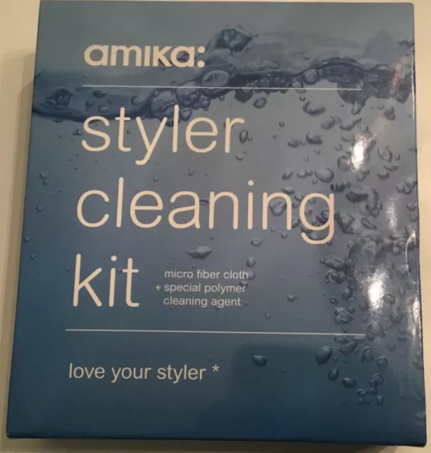 Amika Curling Iron & Flat Iron Hair Styling Tool Cleaning Kit