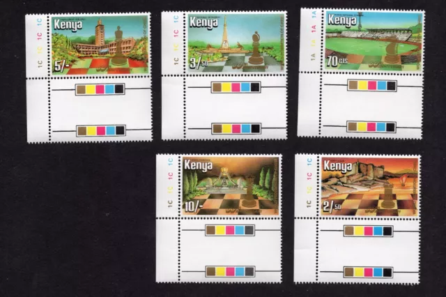 Kenya 1984 set of stamps Mi#313-317 MNH CV=26.4$