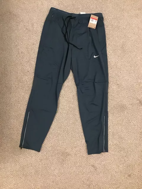 Nike Phenom Size L Men's Dri-FIT Woven Running Pants DQ4745 010