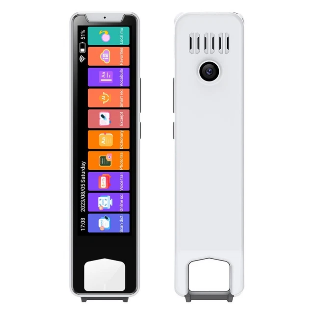 Bisofice S85 Pro Traducteur Vocal 138 Langues - WiFi, Hors Ligne, Photo - Idéal Voyages, Apprentissage Et Affaires