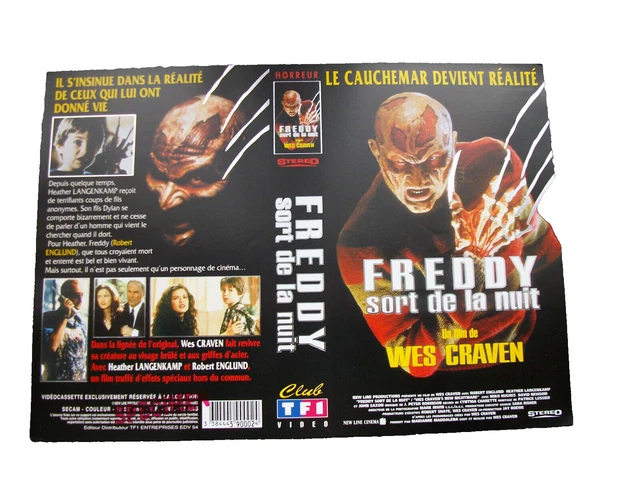 FREDDY SORT DE La Nuit / Jaquette Vhs Comme Neuve / Tf1 Video EUR 1,00