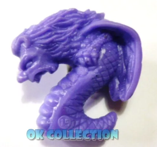 MONSTER IN MY POCKET : Harpy Arpia n.21 dark purple viola scuro.
