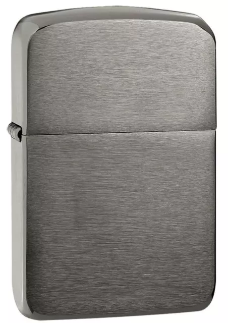Zippo 24096, Black Ice Finish 1941 Replica Design Lighter, Full Size
