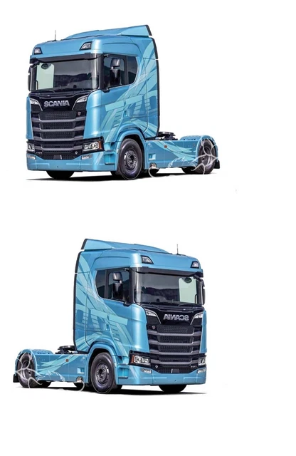 ITALERI 1/24 SCANIA S770 4X2 Maquette Camion Collection ITA3961 EUR 82 - Foto 3