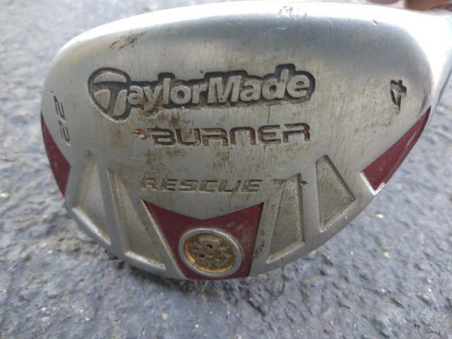 TaylorMade Burner Rescue 4 Hybrid RH 22° Graphite Shaft Regular Flex ~40.5" REAX