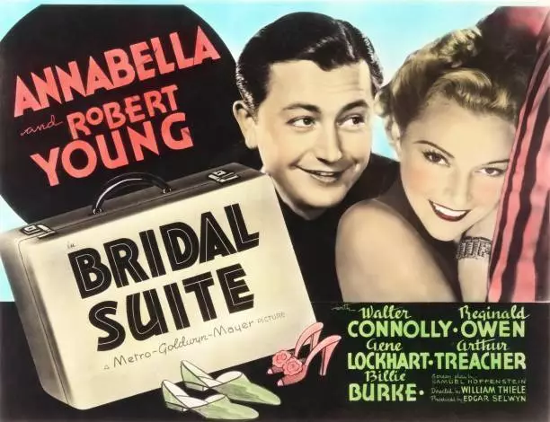 Bridal Suite lobby card Robert Young Annabella 1939 OLD MOVIE FILM PHOTO