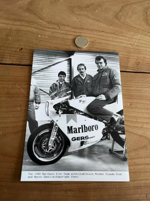 1988 N59 Michel Claude Flor Marco Gentile Racing Motorcycle Photo
